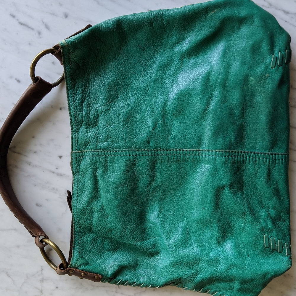 Lucky Brand Leather Hobo Bag